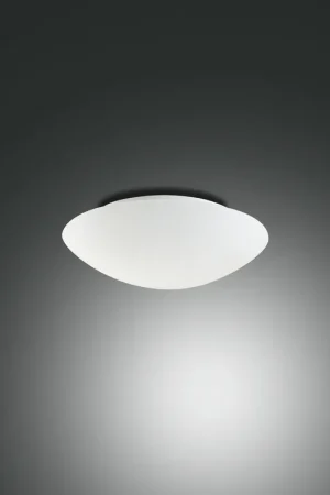 A Buon Prezzo Plafoniera micro in metallo con diffusore in vetro a risparmio energetico - 40W - IP20