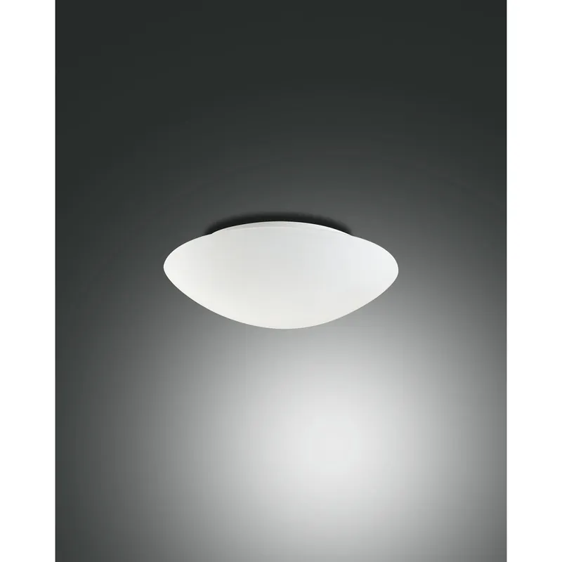 A Buon Prezzo Plafoniera micro in metallo con diffusore in vetro a risparmio energetico - 40W - IP20