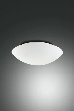 Acquista Ora Plafoniera mini a risparmio energetico con diffusore in vetro - 60W - IP20