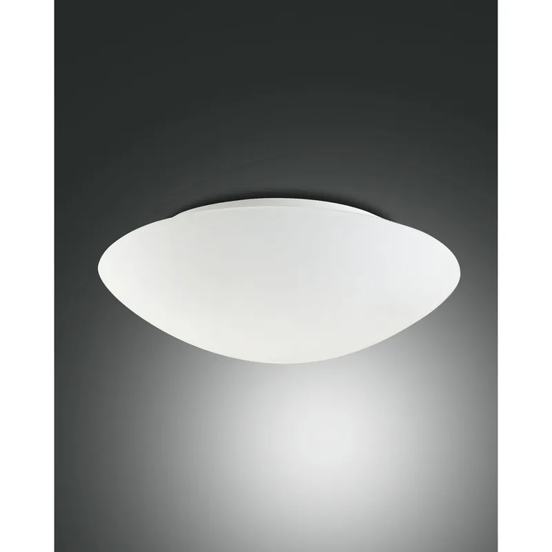 Plafoniera grande con sensore di movimento con diffusore in vetro - 40W - IP20 Sconto