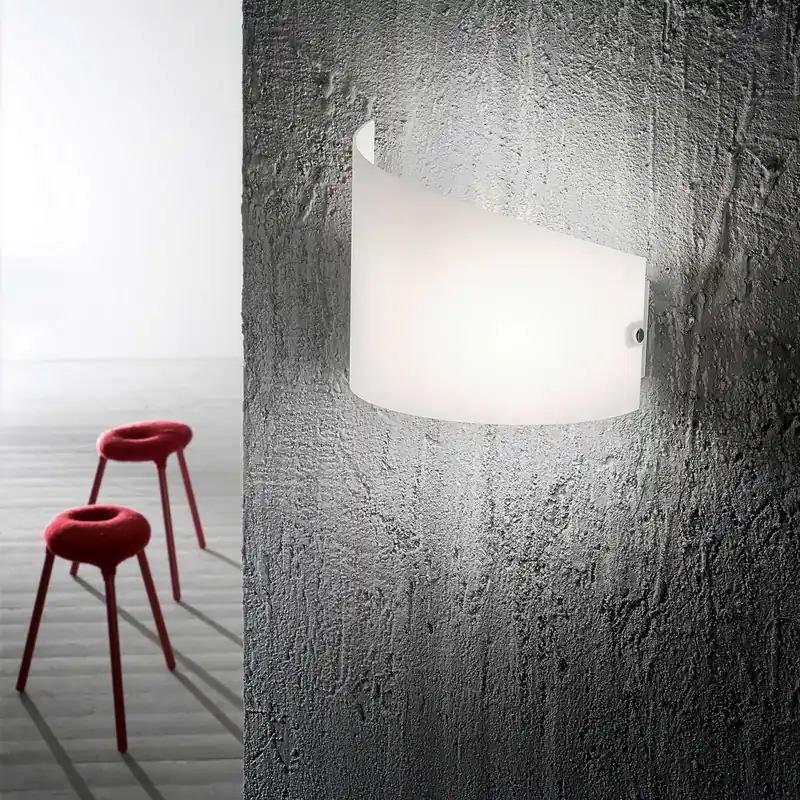 Direttamente Dal Produttore Applique da parete moderna diffusore in vetro lampada a risparmio energetico - 75W - IP20