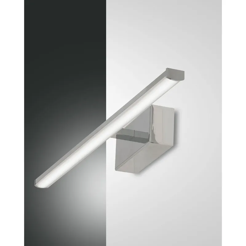 Lampada da parete media a LED con struttura in metallo in stile moderno - 10W - Lumen 900 - 3000k Luce Calda - IP44 Offerta Lampo