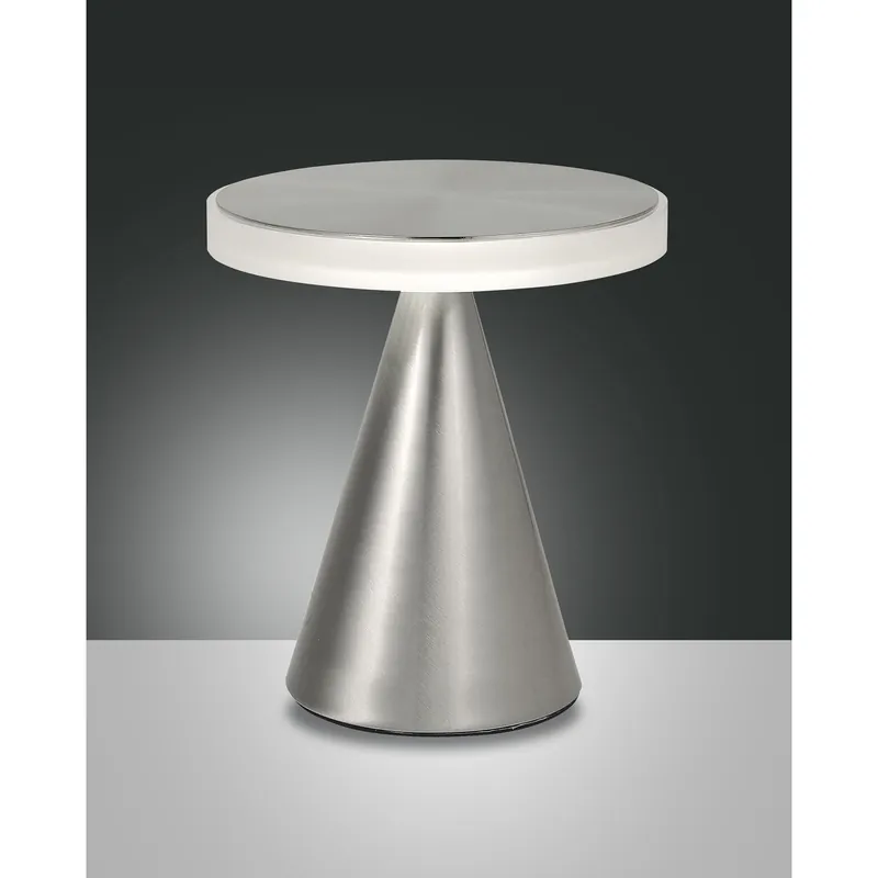 Promozione Esclusiva Lampada da tavolo a Led dimmerabile struttura in metallo dal design moderno - 12W - Lumen 1080 - 3000k Luce Calda - IP20
