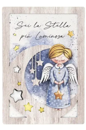 Vendita Finale Bomboniera Comunione - Angeli dei Sogni con stella Maschio