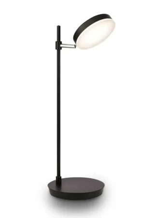 Affare Lampada a tavolo a LED in metallo con diffusore orientabile dal design moderno - 9W - Lumen 450 - 3000k Luce Calda - IP20