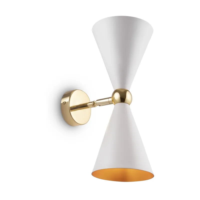 Affare Applique da parete con struttura e diffusori in metallo dallo stile moderno - 40W - IP20