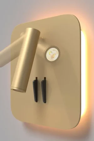 Applique da parete a LED in alluminio dal design moderno - 6W - Lumen 540 - 3000k Luce Calda - IP20 Promozione