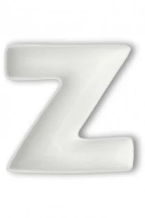 Promozione Antipastiera in porcellana con lettera Z