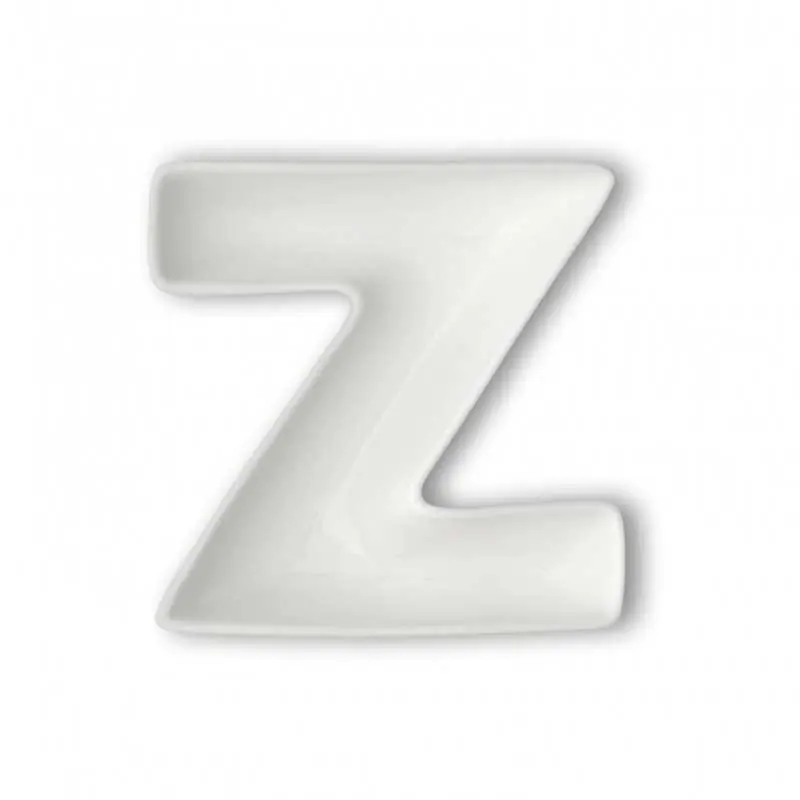 Promozione Antipastiera in porcellana con lettera Z