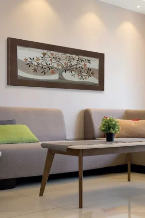 Affare Pannello in legno con albero della vita decori in stile moderno 155x65