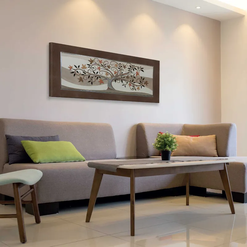 Affare Pannello in legno con albero della vita decori in stile moderno 155x65