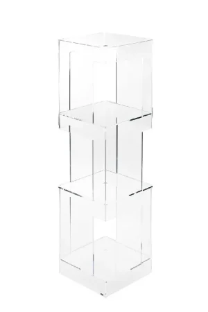 Consegna Rapida Libreria da terra piccola in stile moderno in plexiglass