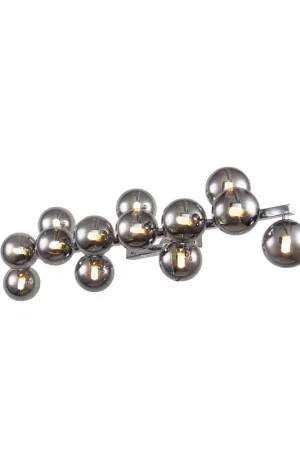 A Buon Prezzo Applique da parete grande con bocce in vetro soffiato dalle linee moderne - 28W - IP20