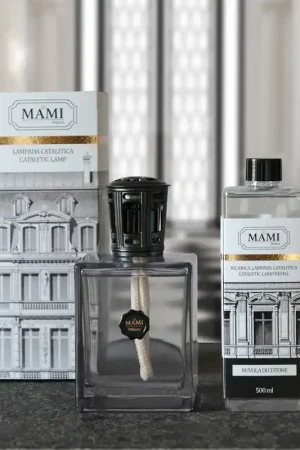 Lampada catalitica profumatore per ambiente con bottiglia in vetro 50cl Ultime Pezzi