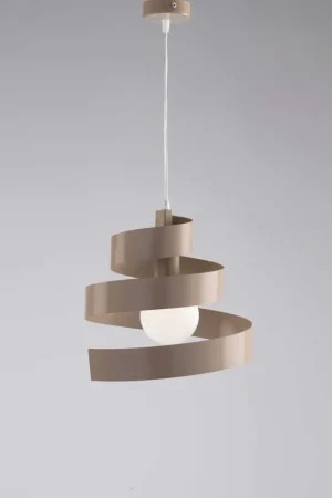 Spedizione Espresso Sospensione piccola struttura in metallo dalle linee moderne singolo diffusore - 60W - IP20