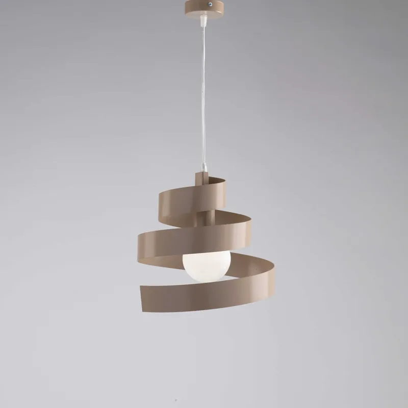 Spedizione Espresso Sospensione piccola struttura in metallo dalle linee moderne singolo diffusore - 60W - IP20