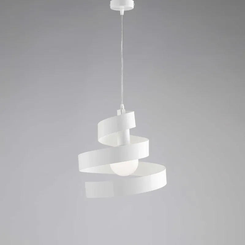 Sospensione piccola struttura in metallo dalle linee moderne singolo diffusore - 60W - IP20 Prezzo Conveniente