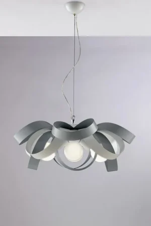 Promozione Esclusiva Sospensione con struttura in metallo dal design moderno regolabile in altezza - 60W - IP20