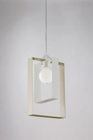 Quantità Limitata Lampada a sospensione singola struttura in metallo dalle linee moderne - 60W - IP20