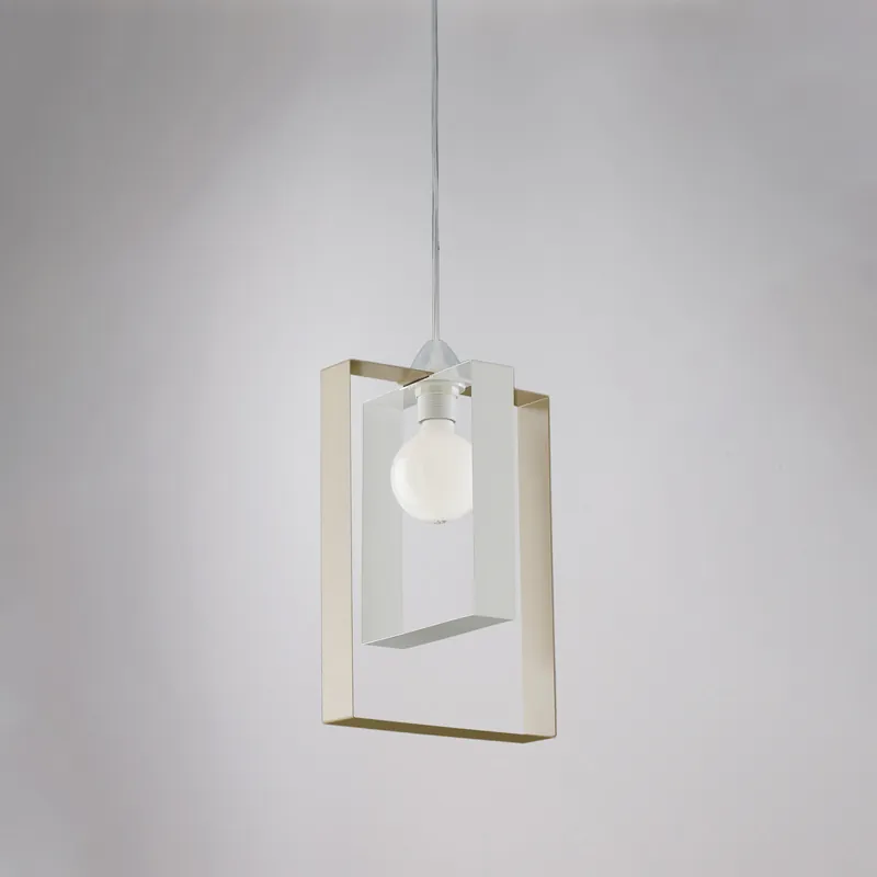 Quantità Limitata Lampada a sospensione singola struttura in metallo dalle linee moderne - 60W - IP20
