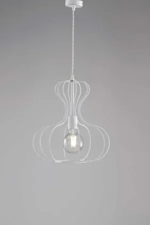 Lampada a sospensione singola con struttura in metallo dalle linee moderne - 60W - IP20 Offerta Speciale