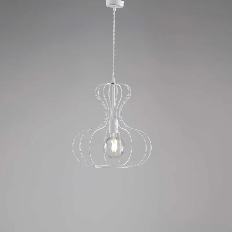 Lampada a sospensione singola con struttura in metallo dalle linee moderne - 60W - IP20 Offerta Speciale