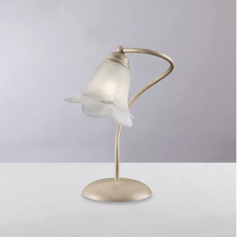 Illuminazione da comodino dalle linee classiche diffusori in vetro - 40W - IP20 Compra Online
