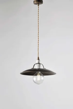Lampada a sospensione con struttura in metallo dalle linee classiche/rustiche - 60W - IP20 Professionale