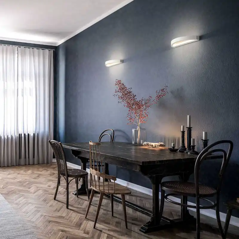 Affare Lampada da parete a LED dalle linee moderne - 12W - Lumen 1300 - 3000k Luce Calda - IP20