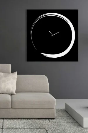 Orologio da parete gigante in stile minimalista "S-ENSO" Compra Online