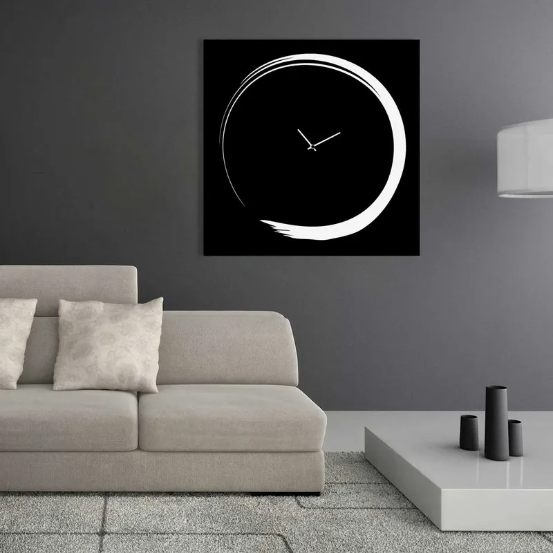 Orologio da parete gigante in stile minimalista "S-ENSO" Compra Online