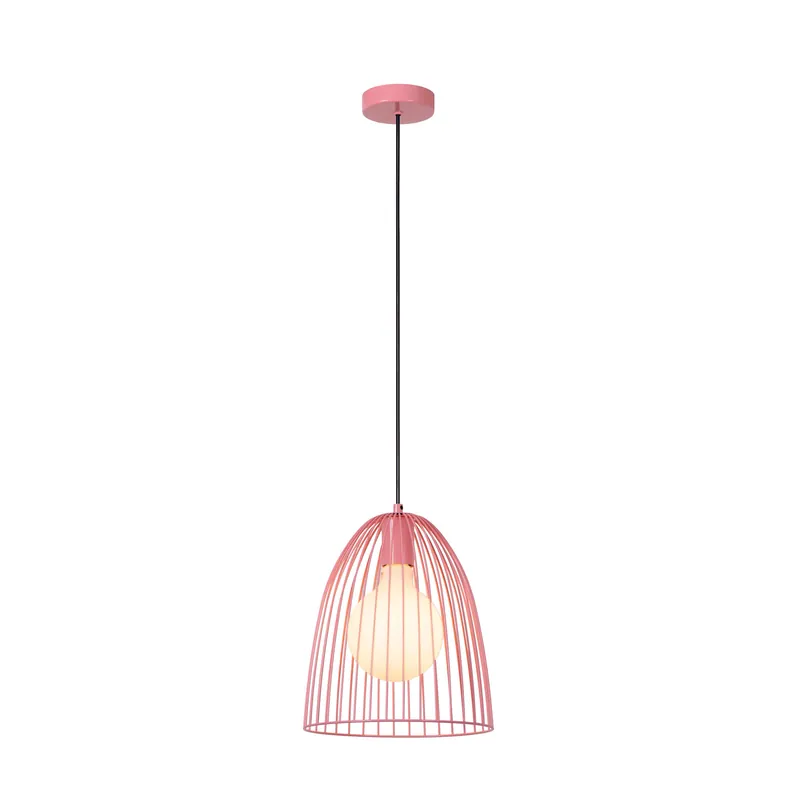 Vendita Finale Lampada a sospensione con struttura e paralume in metallo dal design moderno - 40W - IP20