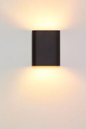 Applique da parete in acciaio dal design moderno ed elegante - 9W - 20 Più Venduto