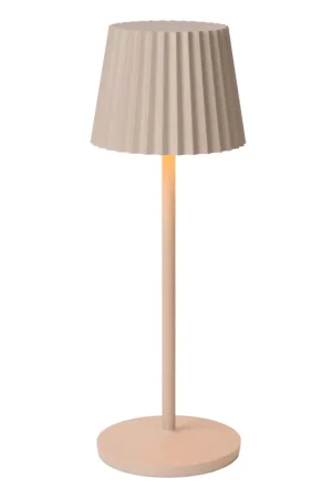 Affare Lampada da tavolo a led ricaricabile in alluminio per esterno dal design moderno - 2W - Lumen 470 - 3000k Luce Calda - IP54
