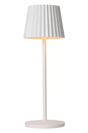 Ultima Occasione Lampada da tavolo a led ricaricabile in alluminio per esterno dal design moderno - 2W - Lumen 470 - 3000k Luce Calda - IP54