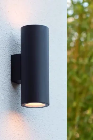 Applique da parete da esterno con doppio diffusore e struttura in alluminio - 40W - IP54 Affare