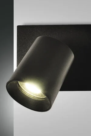Affare Applique da parete con singolo faretto orientabile dal design moderno - 35W - IP20