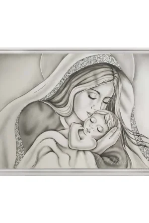 Capezzale con la maternità in stile moderno "Amore Di Mamma" 110x65 con glitter Offerta