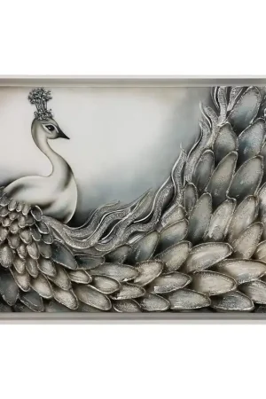 Offerta Del Giorno Quadro moderno dipinto a mano su tela in cotone "Narciso" 120x80