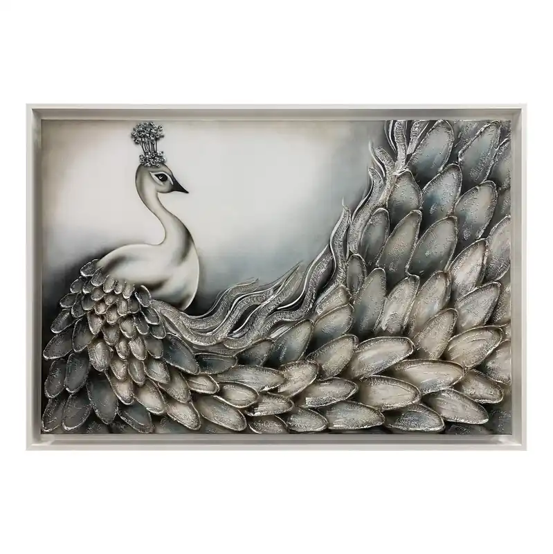 Offerta Del Giorno Quadro moderno dipinto a mano su tela in cotone "Narciso" 120x80