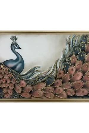 Quadro moderno dipinto a mano su tela in cotone "Narciso" 130x70 Bestseller