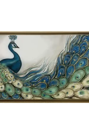 Quadro moderno dipinto a mano su tela in cotone "Narciso" 130x70 Nuovo Arrivo
