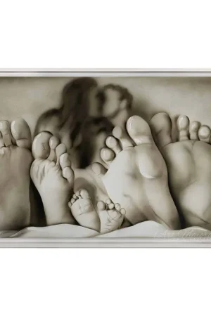 Prezzo Ridotto Quadro moderno dipinto a mano su tela per camera da letto "Relax" 110x65