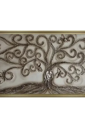 Prezzo Basso Quadro dipinto a mano su tela "Albero Della Vita" 130x70