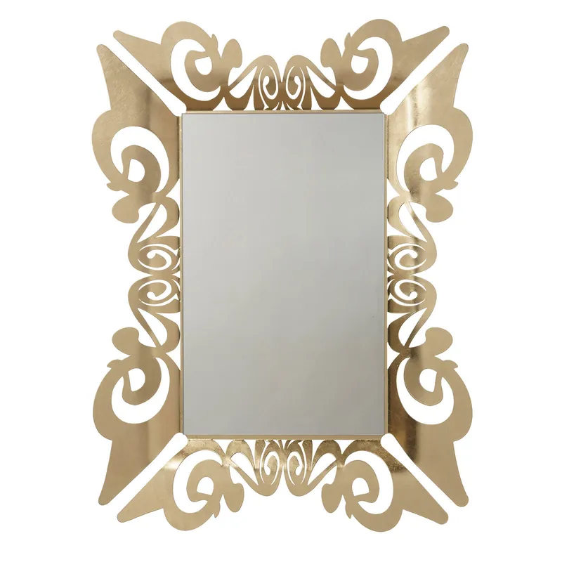 Occasione Imperdibile Specchio da parete con cornice in metallo dal design moderno ed elegante