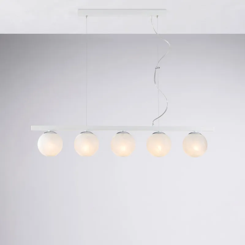 Lampada a sospensione moderna piccola struttura in metallo e diffusori in vetro - 42W - IP20 Economico