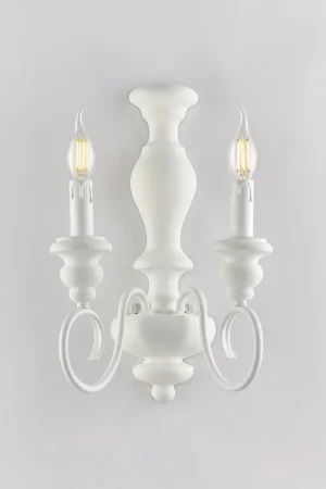 Applique classica da parete con doppio diffusore e struttura in metallo - 42W - IP20 Occasione Imperdibile