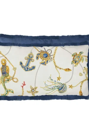 Cuscino in tessuto dalle linee eleganti e meoderne Occasione
