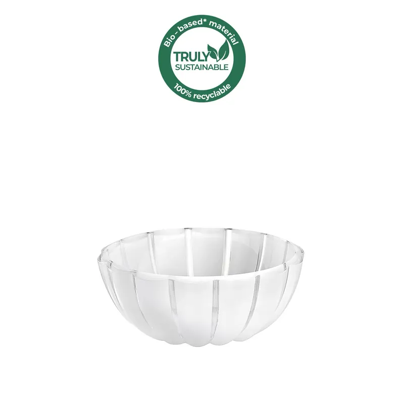 Consegna Rapida Ciotola piccola rotonda in eco-plastica dal design moderno