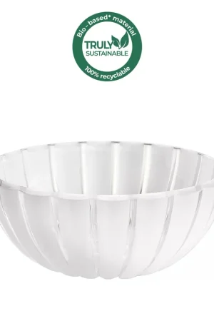 Subito Disponibile Ciotola media rotonda in eco-plastica dal design moderno